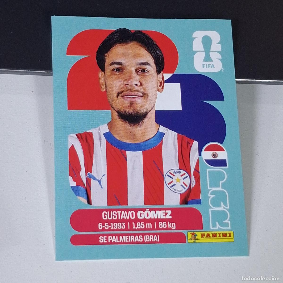 Cromos de F&uacute;tbol: B15 PAR4 GUSTAVO G&Oacute;MEZ 4 PARAGUAY PAR MUNDIAL FIFA WORLD CUP 2026 STICKER PANINI