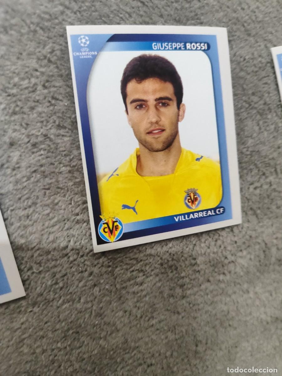 Cromos de F&uacute;tbol: 533 CHAMPIONS LEAGUE 08 09 PANINI GIUSEPPE ROSSI - VILLARREAL CF - 2008 2009 UCL UEFA
