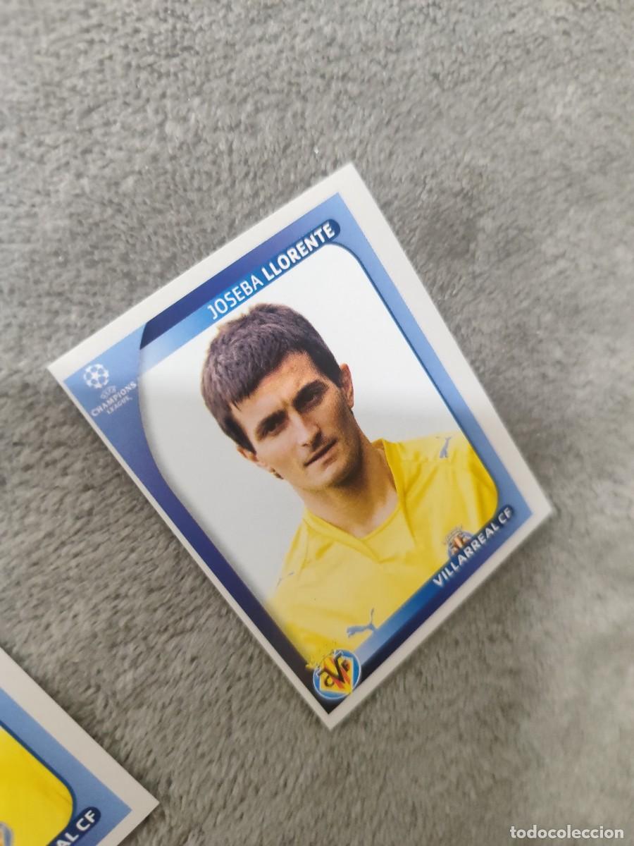 Cromos de F&uacute;tbol: 535 CHAMPIONS LEAGUE 08 09 PANINI JOSEBA LLORENTE - VILLARREAL CF - 2008 2009 UCL UEFA