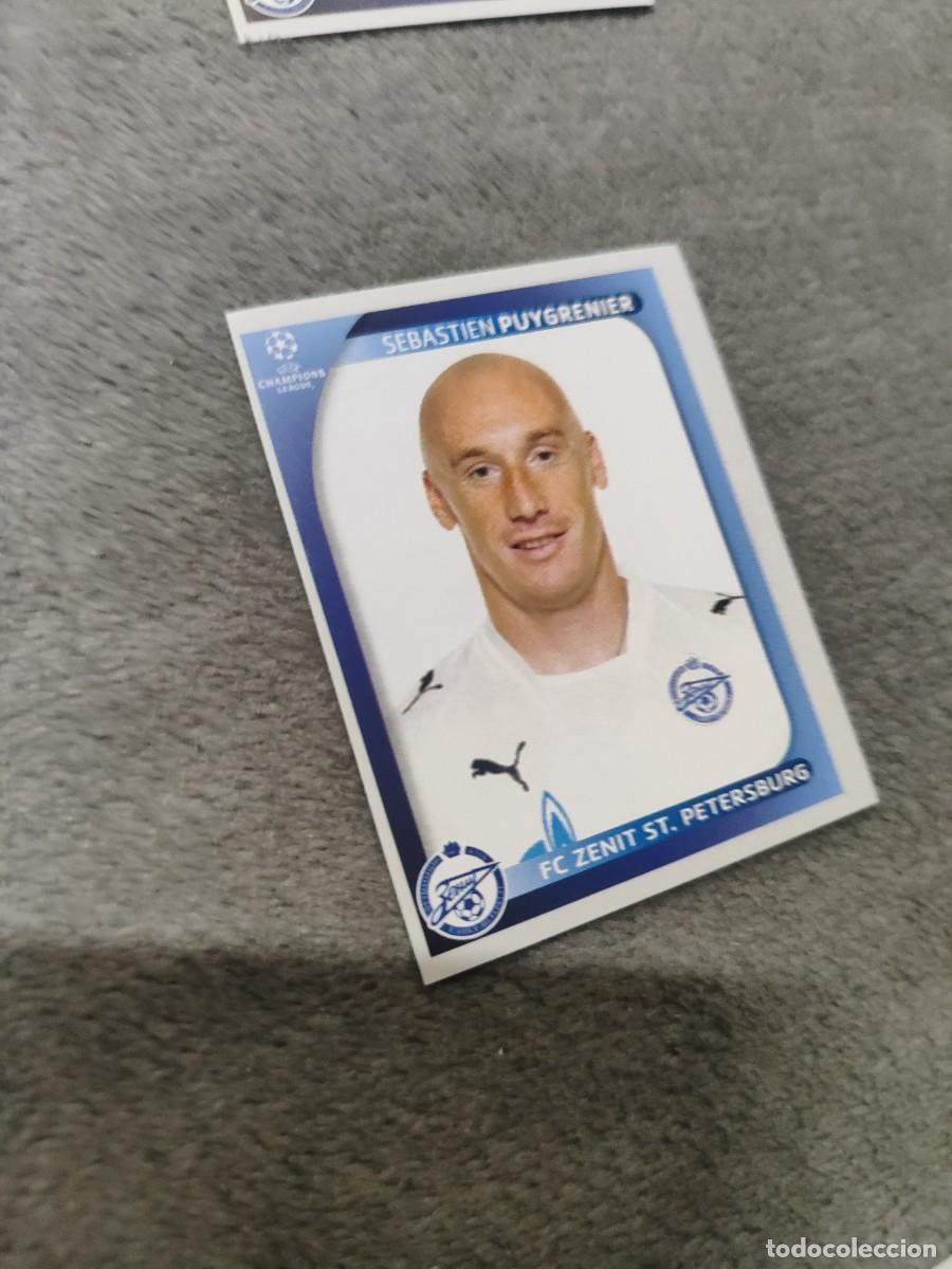 Cromos de F&uacute;tbol: 543 CHAMPIONS LEAGUE 08 09 PANINI SEBASTIEN PUYGRENIER - FC ZENIT ST. PETERSBURG - 2008 2009 UCL UEF