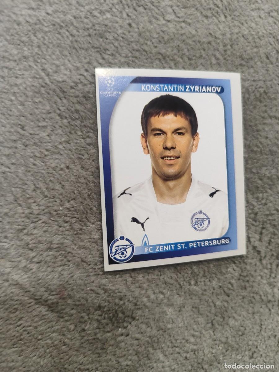 Cromos de F&uacute;tbol: 546 CHAMPIONS LEAGUE 08 09 PANINI KONSTANTIN ZYRYANOV - FC ZENIT ST. PETERSBURG - 2008 2009 UCL UEFA