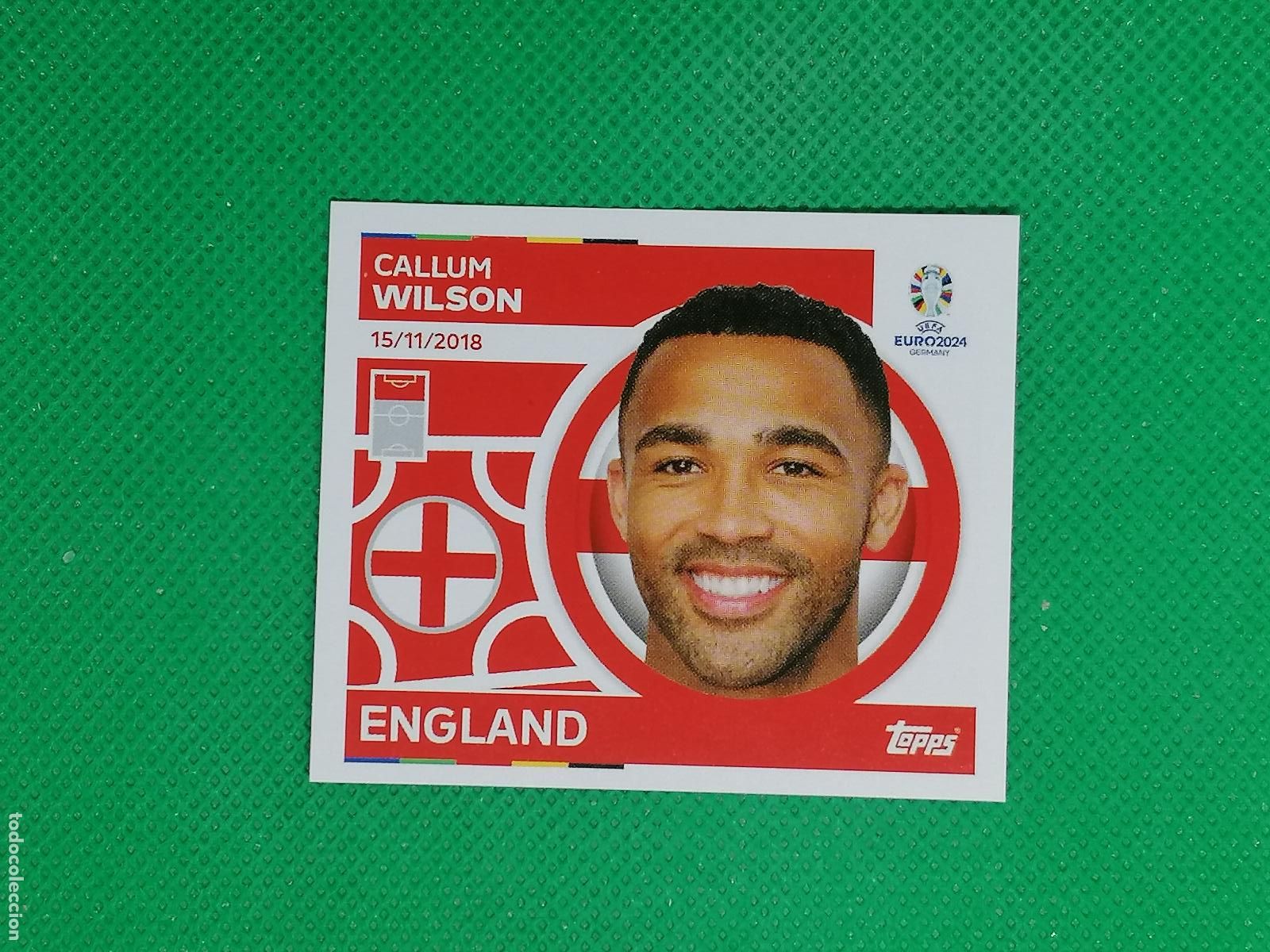 Cromos de F&uacute;tbol: ENG 21 ENG21 CALLUM WILSON INGLATERRA ⚽ TOPPS EURO 2024 24 GERMANY STICKERS ⚽