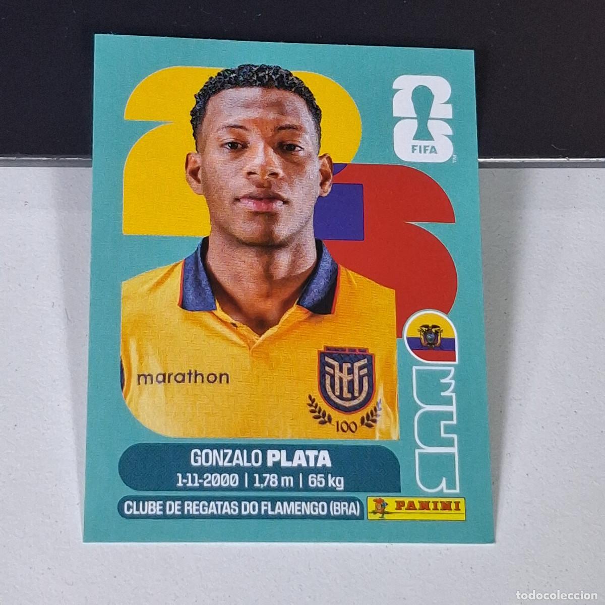 Cromos de F&uacute;tbol: B15 ECU16 GONZALO PLATA 16 ECU ECUADOR MUNDIAL FIFA WORLD CUP 2026 STICKER PANINI