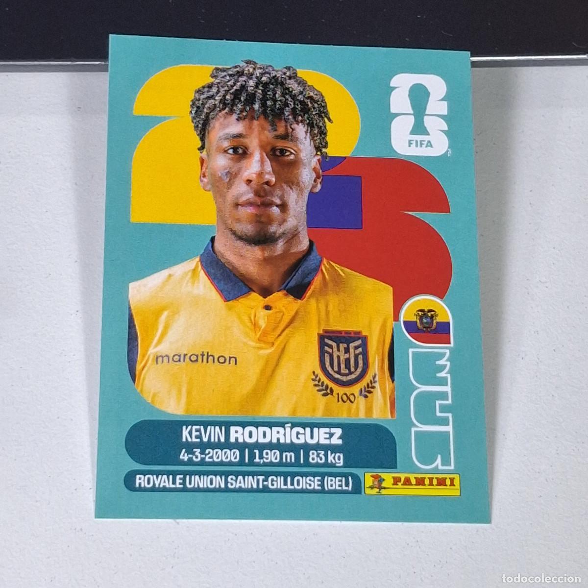 Cromos de F&uacute;tbol: B15 ECU 19 ECU19 KEVIN RODRIGUEZ ECUADOR MUNDIAL FIFA WORLD CUP 2026 STICKER PANINI