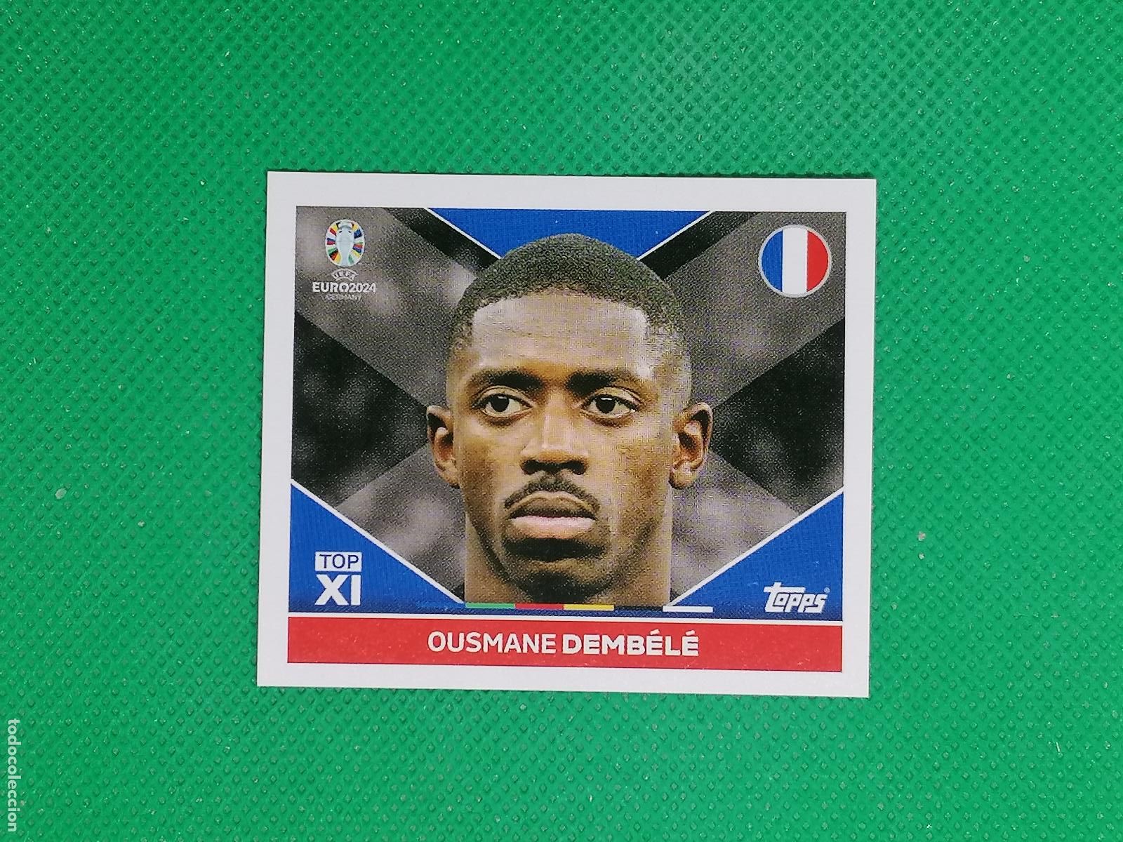Cromos de F&uacute;tbol: FRA TOP2 FRATOP2 OUSMANE DEMBELE FRANCIA ⚽ TOPPS EURO 2024 24 GERMANY STICKERS ⚽
