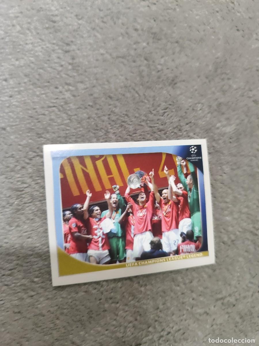 Cromos de F&uacute;tbol: 561 CHAMPIONS LEAGUE 08 09 PANINI MANCHESTER UNITED FC - UEFA CHAMPIONS LEAGUE LEGEND - 2008 2009 UC