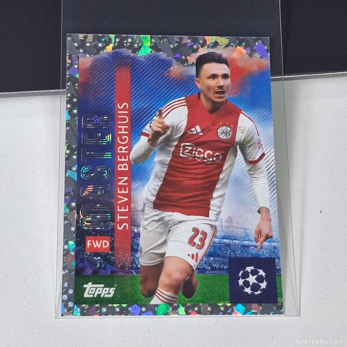 Cromos de F&uacute;tbol: B5 48 STEVEN BERGHUIS AJAX MASTER UEFA CHAMPIONS LEAGUE STICKER TOPPS 2025-26 2026 UCL