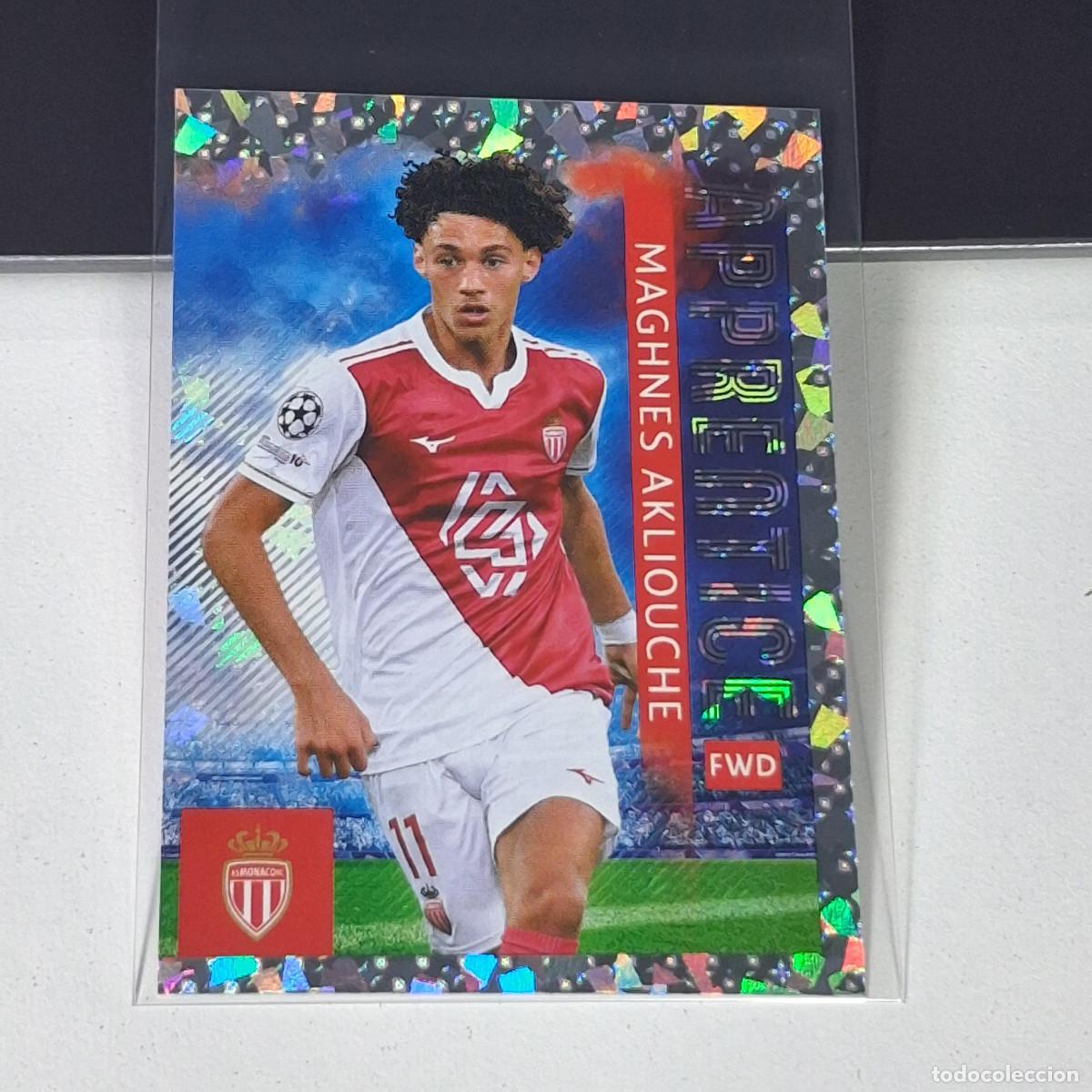 Fu&szlig;ball-Sticker: B5 77 MAGHNES AKLIOUCHE MONACO UEFA CHAMPIONS LEAGUE STICKER TOPPS 2025-26 2026 UCL