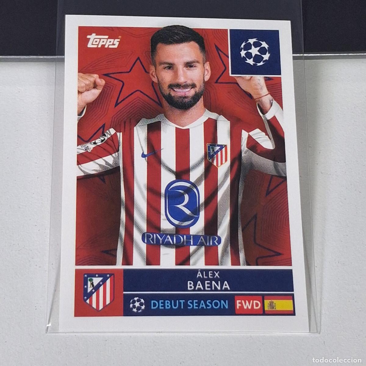 Cromos de F&uacute;tbol: B5 123 ALEX BAENA DEBUT ATLETICO MADRID UEFA CHAMPIONS LEAGUE STICKER TOPPS 2025-26 2026 UCL