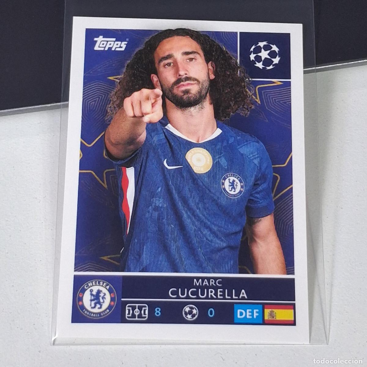 Cromos de F&uacute;tbol: B5 157 CUCURELLA CHELSEA TOPPS UEFA CHAMPIONS LEAGUE STICKER TOPPS 2025-26 2026 UCL