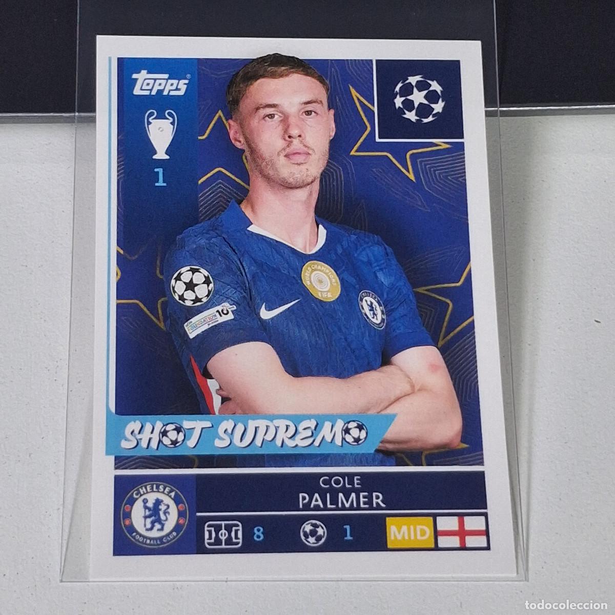 Cromos de F&uacute;tbol: B5 162 COLE PALMER CHELSEA TOPPS UEFA CHAMPIONS LEAGUE STICKER TOPPS 2025-26 2026 UCL