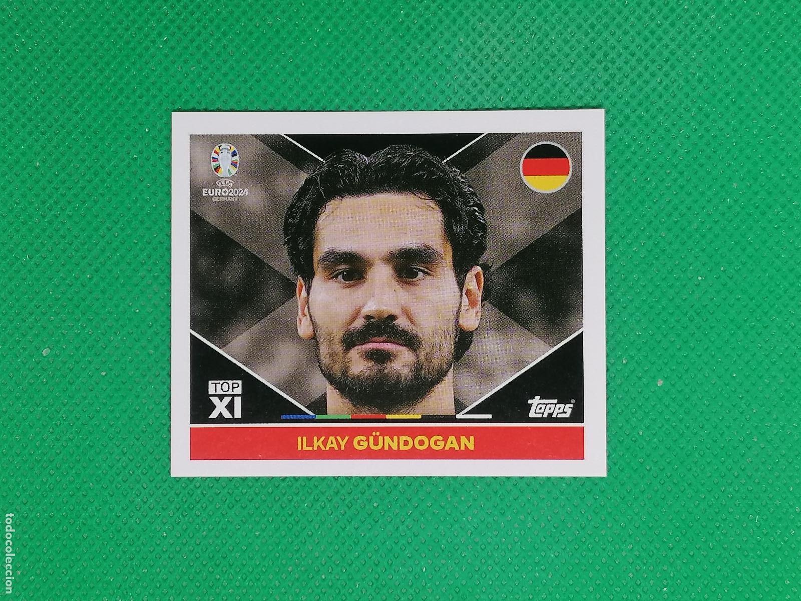 Cromos de F&uacute;tbol: GER TOP2 GERTOP2 ILKAY GUNDOGAN GERMANY ALEMANIA ⚽ TOPPS EURO 2024 24 GERMANY STICKERS ⚽