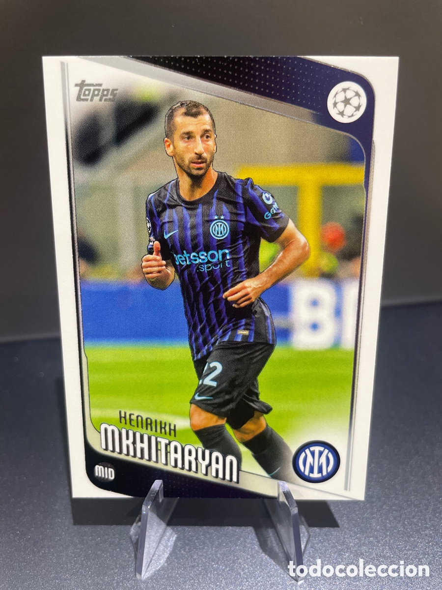 Cartes &agrave; collectionner de Football: Mkhitaryan 57 Topps UCL Flagship 2025-26 Inter de Milan