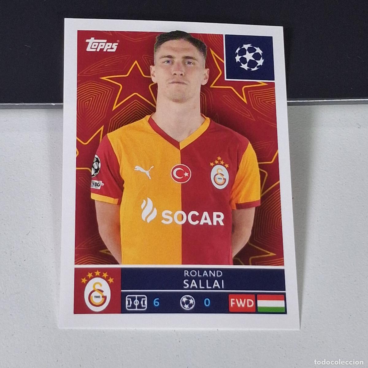 Cromos de F&uacute;tbol: B5 235 SALLAI ROMA UEFA CHAMPIONS LEAGUE STICKER TOPPS 2025-26 2026 UCL