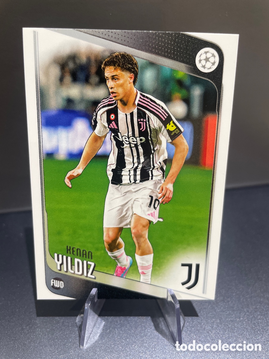 Cromos de F&uacute;tbol: Yildiz 147 Topps UCL Flagship 2025-26 Juventus