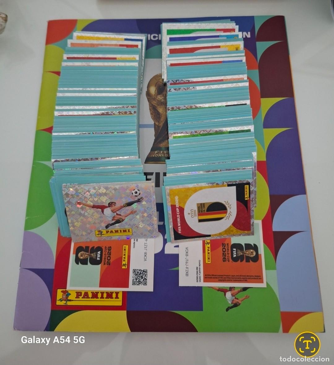 Cromos de F&uacute;tbol: COLECCI&Oacute;N COMPLETA SIN PEGAR 980 MUNDIAL 2026 PANINI STICKER + ALBUM