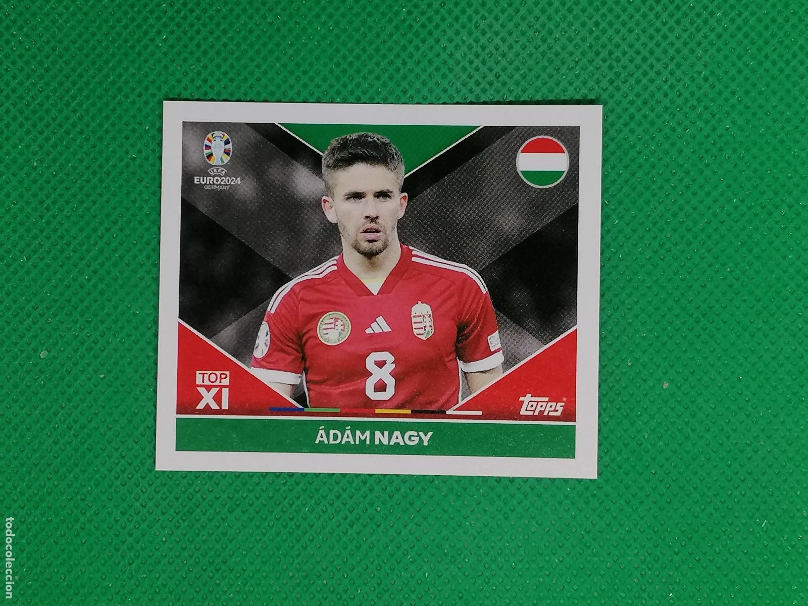 Cromos de F&uacute;tbol: HUN TOP2 HUNTOP2 ADAM NAGY HUNGRIA ⚽ TOPPS EURO 2024 24 GERMANY STICKERS ⚽