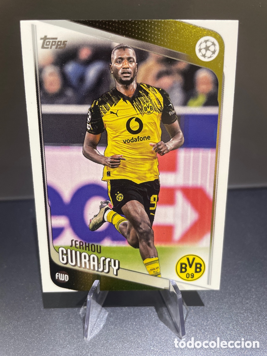 Cromos de F&uacute;tbol: Guirassy 59 Topps UCL Flagship 2025-26 Borussia Dortmund