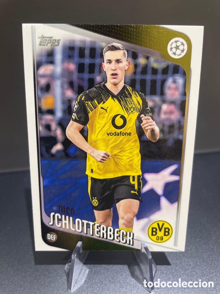 Cromos de F&uacute;tbol: Schlotterbeck 99 Topps UCL Flagship 2025-26 Borussia Dortmund