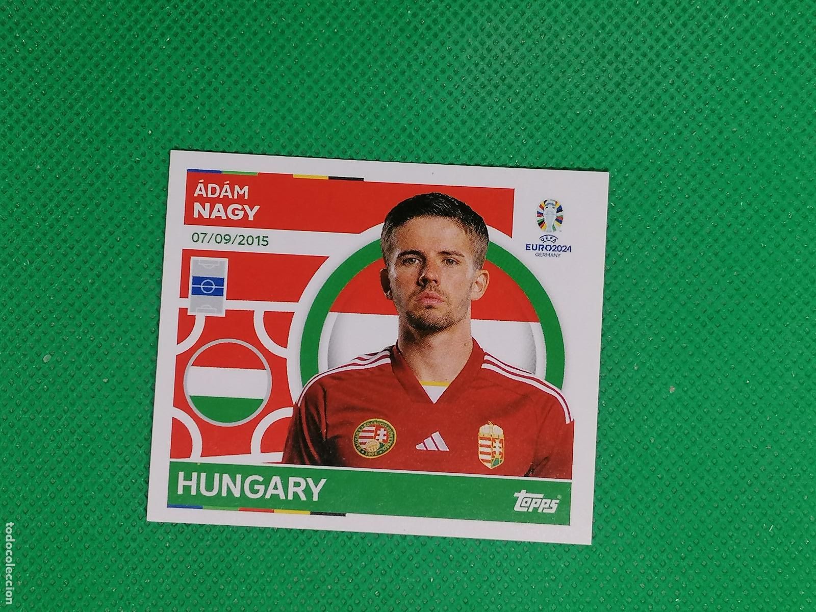 Cromos de F&uacute;tbol: HUN 12 HUN12 ADAM NAGY HUNGRIA ⚽ TOPPS EURO 2024 24 GERMANY STICKERS ⚽
