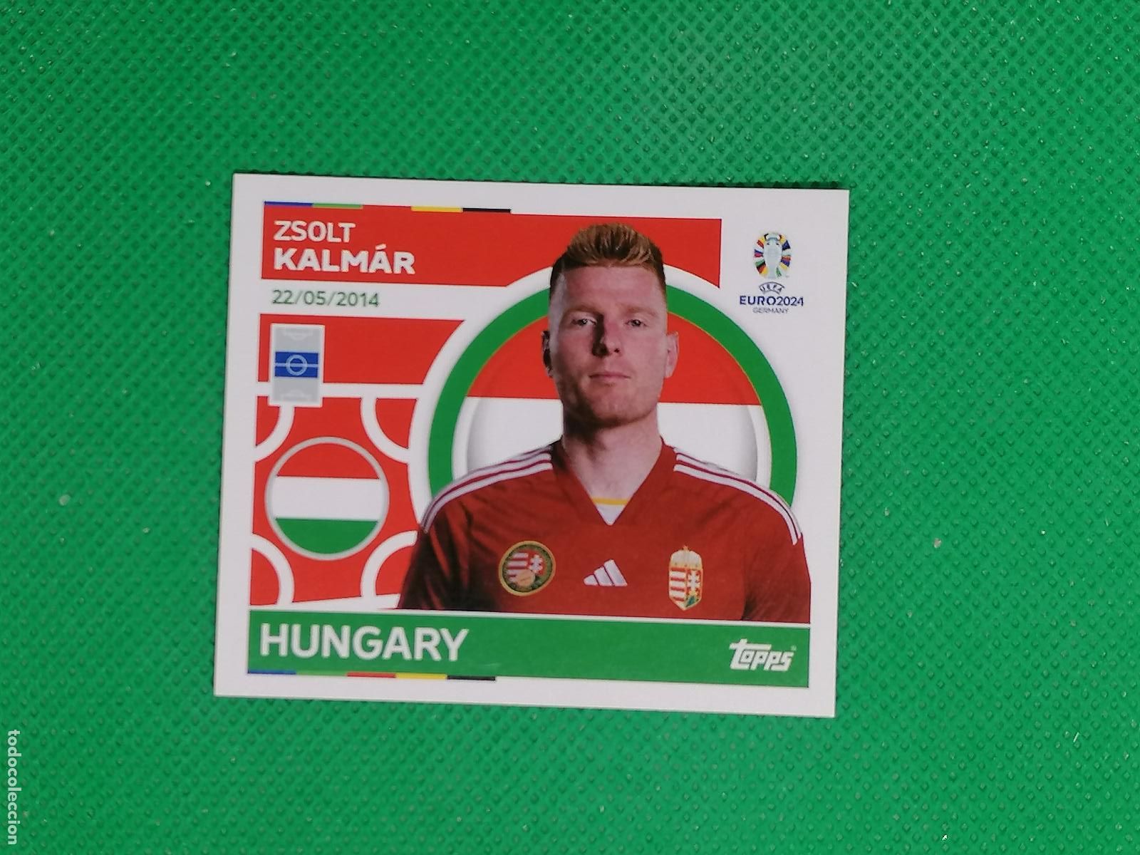 Cromos de F&uacute;tbol: HUN 13 HUN13 ZSOLT KALMAR HUNGRIA ⚽ TOPPS EURO 2024 24 GERMANY STICKERS ⚽