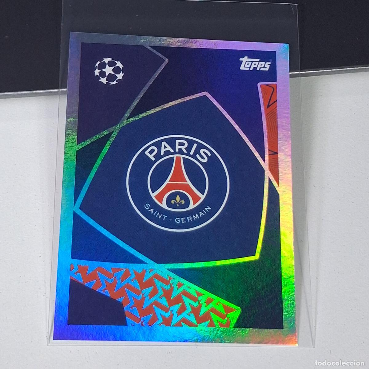 Cromos de F&uacute;tbol: B5 354 ESCUDO PARIS SAINT-GERMAIN PSG STICKER CHAMPIONS LEAGUE 2025 2026 25 26 TOPPS