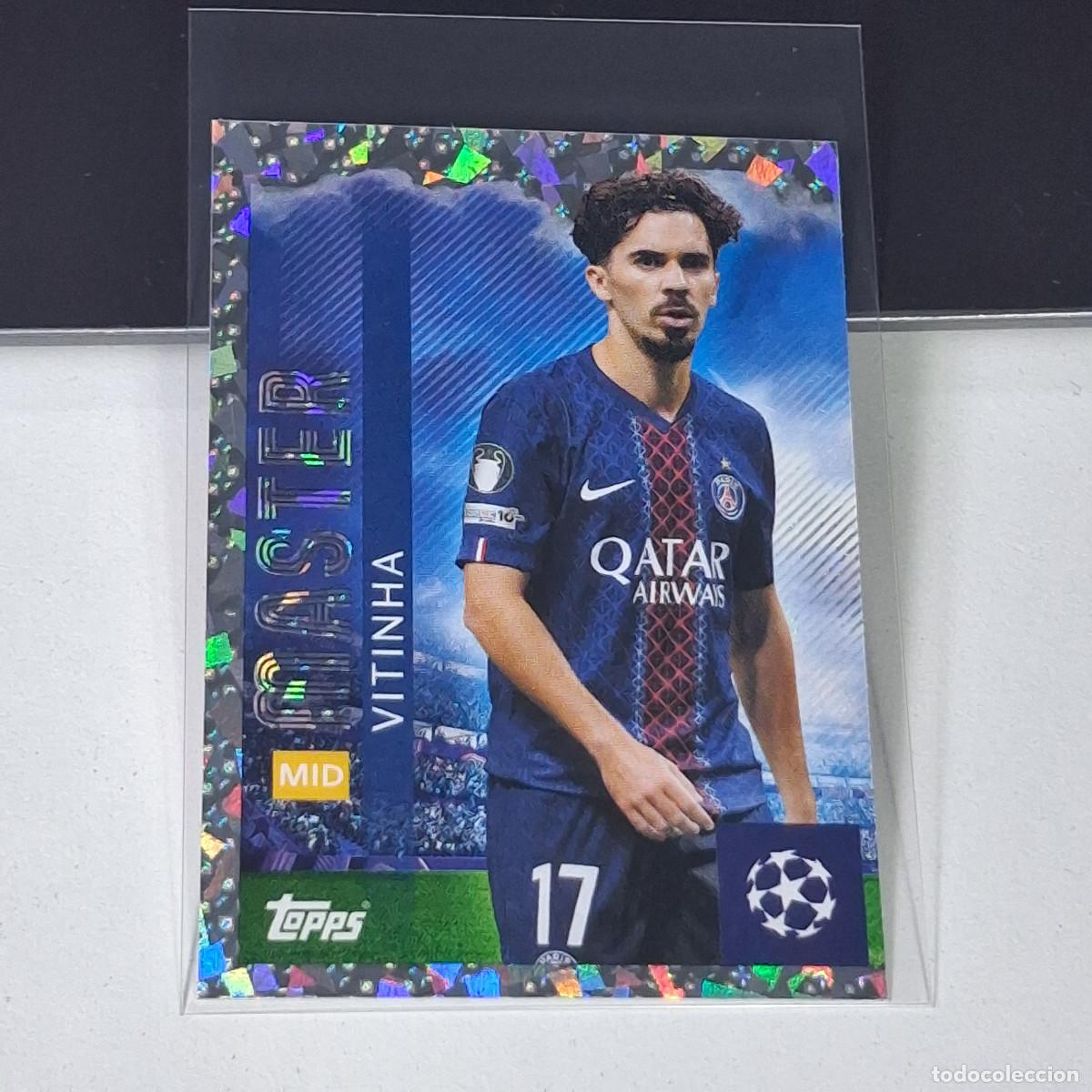 Cromos de F&uacute;tbol: B5 360 VITINHA PARIS SAINT-GERMAIN PSG MASTER STICKER CHAMPIONS LEAGUE 2025 2026 25 26 TOPPS