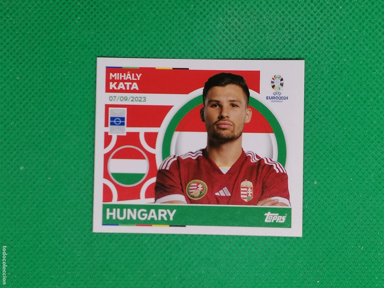 Cromos de F&uacute;tbol: HUN 15 HUN15 MIHALY KATA HUNGRIA ⚽ TOPPS EURO 2024 24 GERMANY STICKERS ⚽