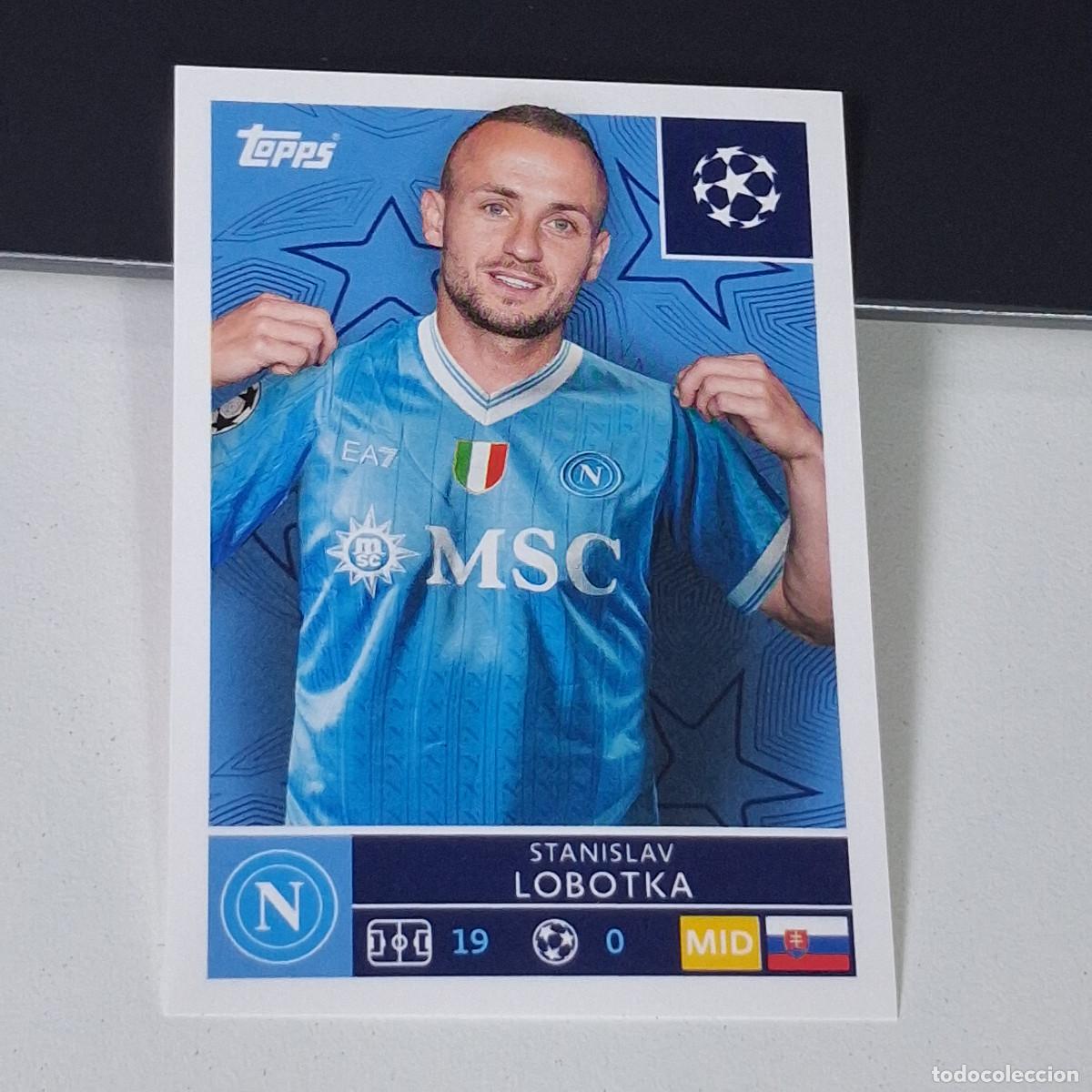 Cromos de Futebol: B5 432 STANISLAV LOBOTKA N&Aacute;POLES NAPOLI UEFA CHAMPIONS LEAGUE STICKER TOPPS 2025-26 2026