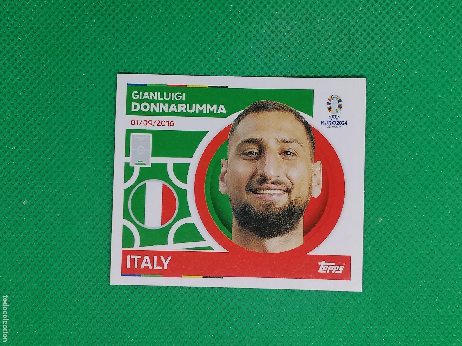 Figurine di Calcio: ITA 4 ITA4 GIANLUIGI DONNARUMMA ITALIA ⚽ TOPPS EURO 2024 24 GERMANY STICKERS ⚽