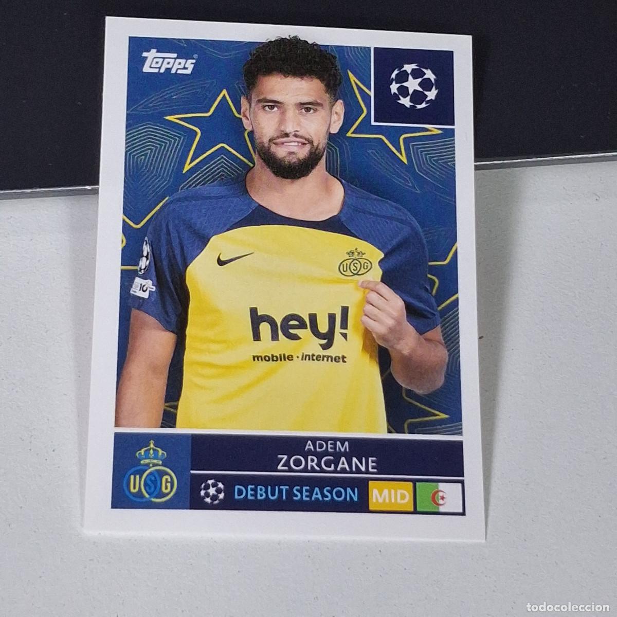 Figurine di Calcio: B5 456 ADEM ZORGANE ROYALE UNION SAINT-GILLOISE STICKER CHAMPIONS LEAGUE 2025 2026 25 26 TOPPS