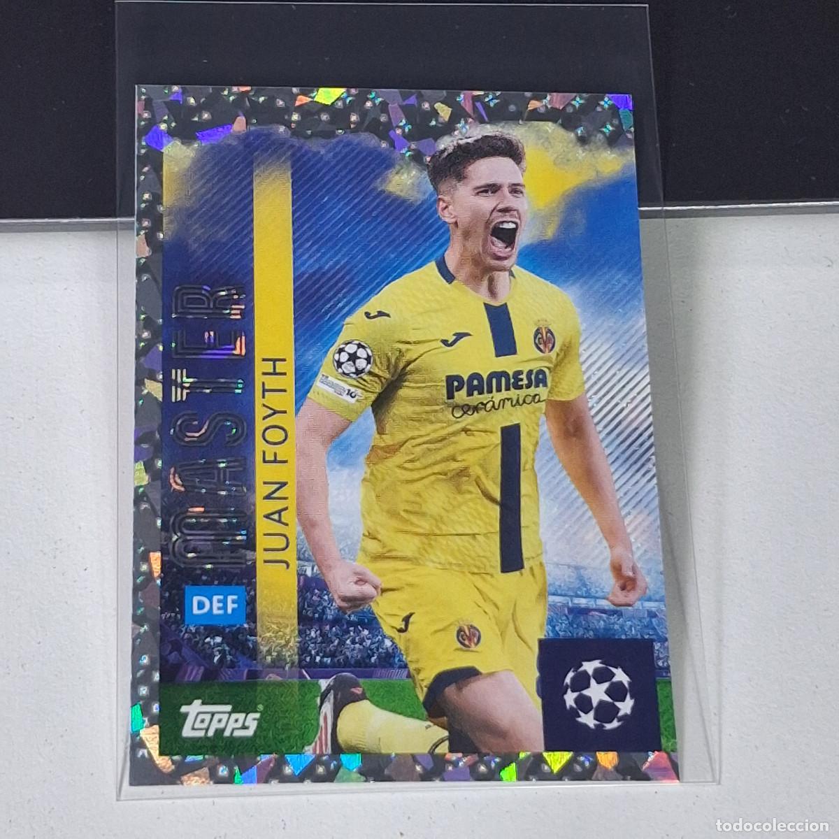 Figurine di Calcio: B5 472 JUAN FOYTH VILLARREAL MASTER UEFA CHAMPIONS LEAGUE STICKER TOPPS 2025-26 2026 UCL