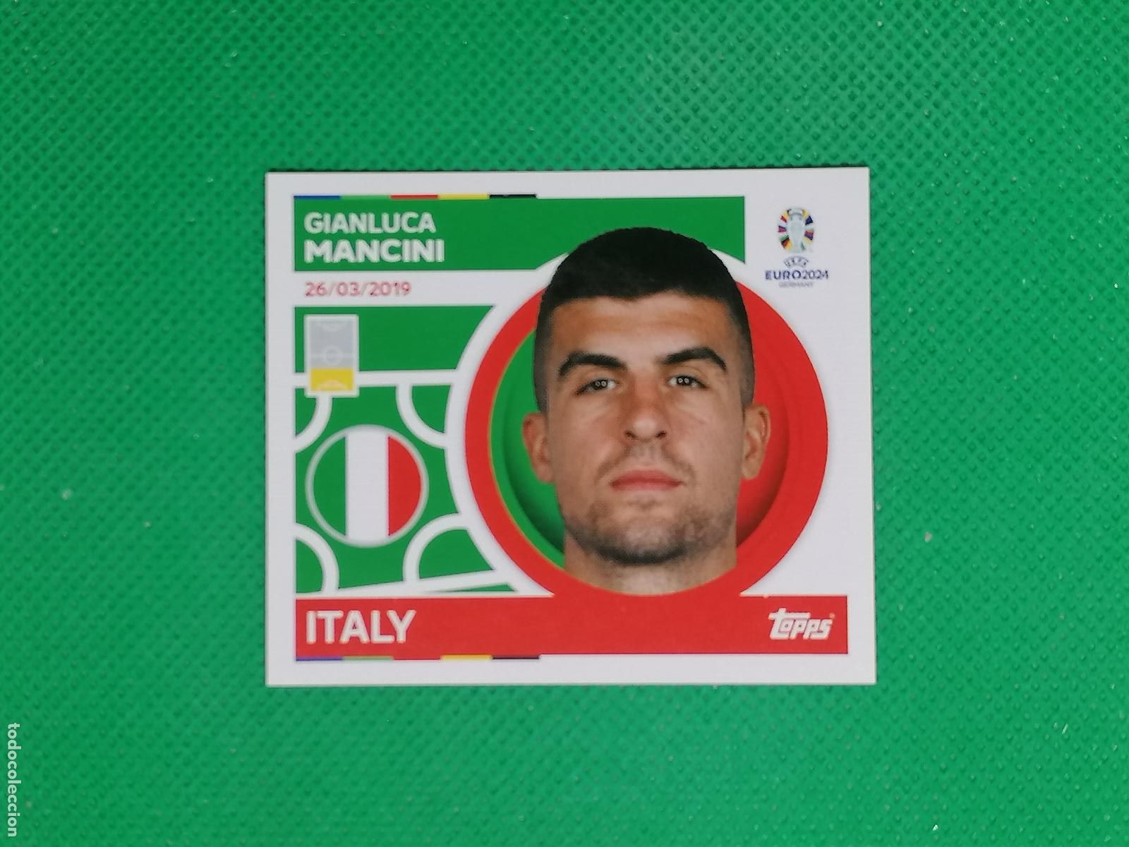 Figurine di Calcio: ITA 11 ITA11 GIANLUCA MANCINI ITALIA ⚽ TOPPS EURO 2024 24 GERMANY STICKERS ⚽