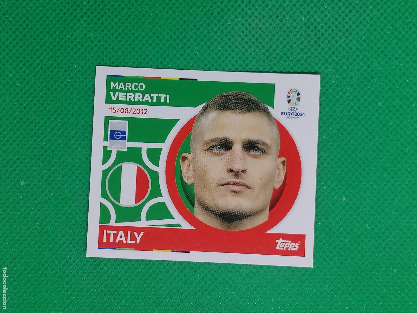 Cromos de F&uacute;tbol: ITA 15 ITA15 MARCO VERRATTI ITALIA ⚽ TOPPS EURO 2024 24 GERMANY STICKERS ⚽