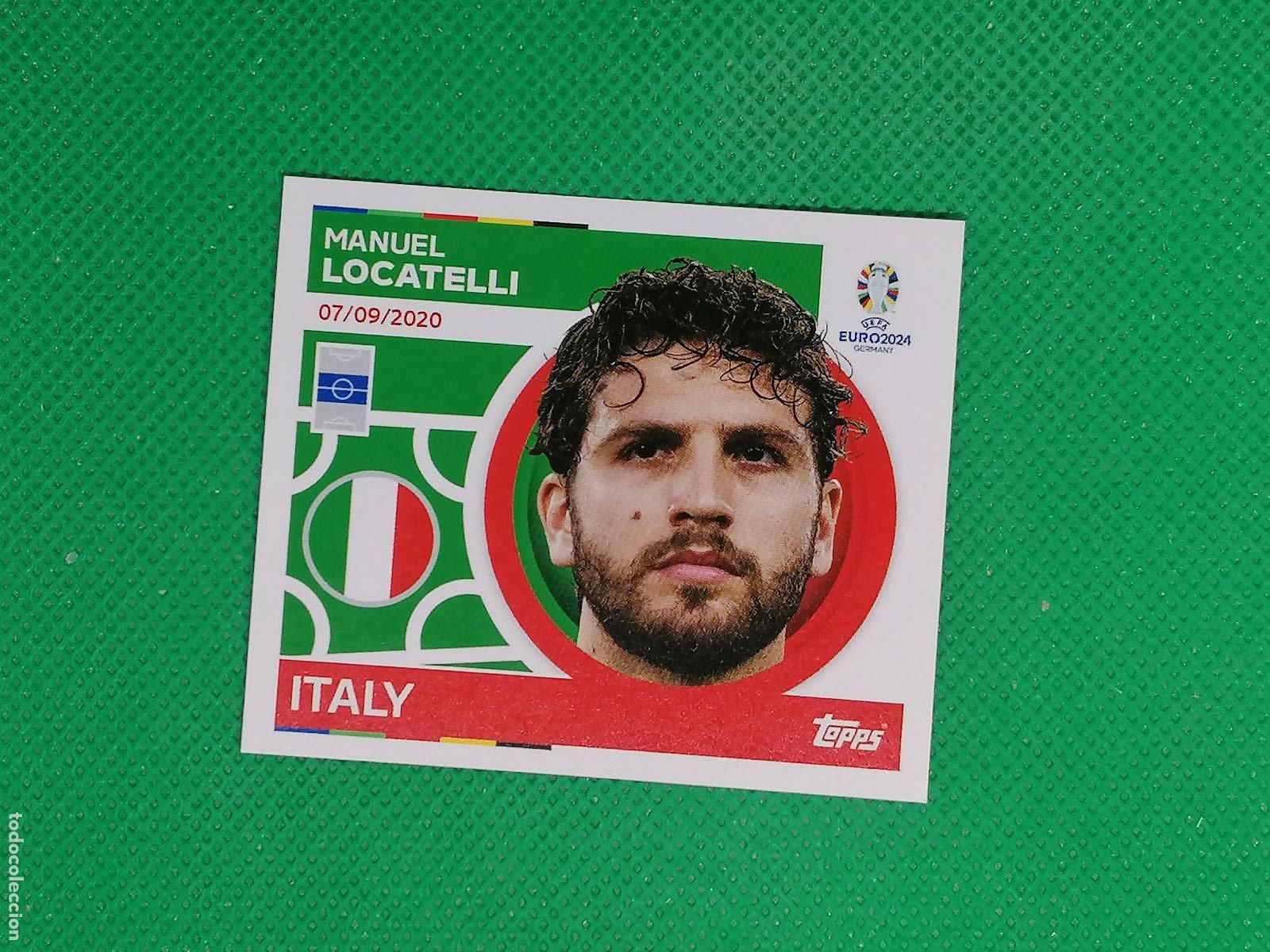 Cromos de F&uacute;tbol: ITA 16 ITA16 MANUEL LOCATELLI ITALIA ⚽ TOPPS EURO 2024 24 GERMANY STICKERS ⚽