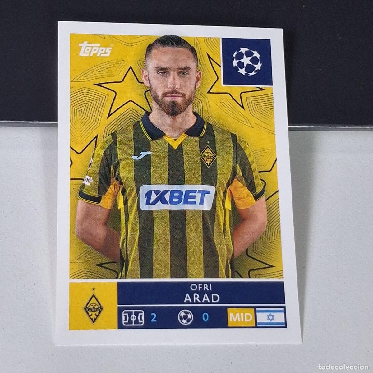 Cromos de F&uacute;tbol: B5 510 OFRI ARAD KAIRAT ALMATY UEFA CHAMPIONS LEAGUE STICKER TOPPS 2025-26 2026 UCL