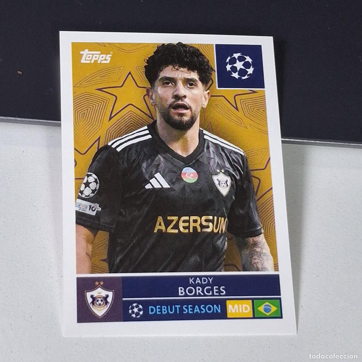 Cromos de F&uacute;tbol: B5 548 KADY BORGES QARABAĞ UEFA CHAMPIONS LEAGUE STICKER TOPPS 2025-26 2026 UCL