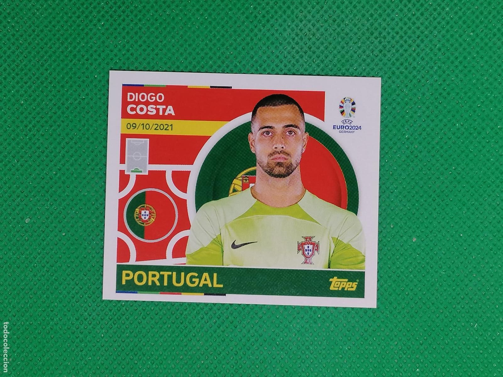 Cromos de F&uacute;tbol: POR 4 POR4 DIOGO COSTA PORTUGAL ⚽ TOPPS EURO 2024 24 GERMANY STICKERS ⚽