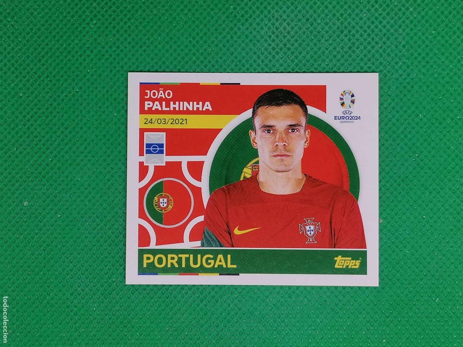 Cromos de F&uacute;tbol: POR 12 POR12 JOAO PALHINHA PORTUGAL ⚽ TOPPS EURO 2024 24 GERMANY STICKERS ⚽