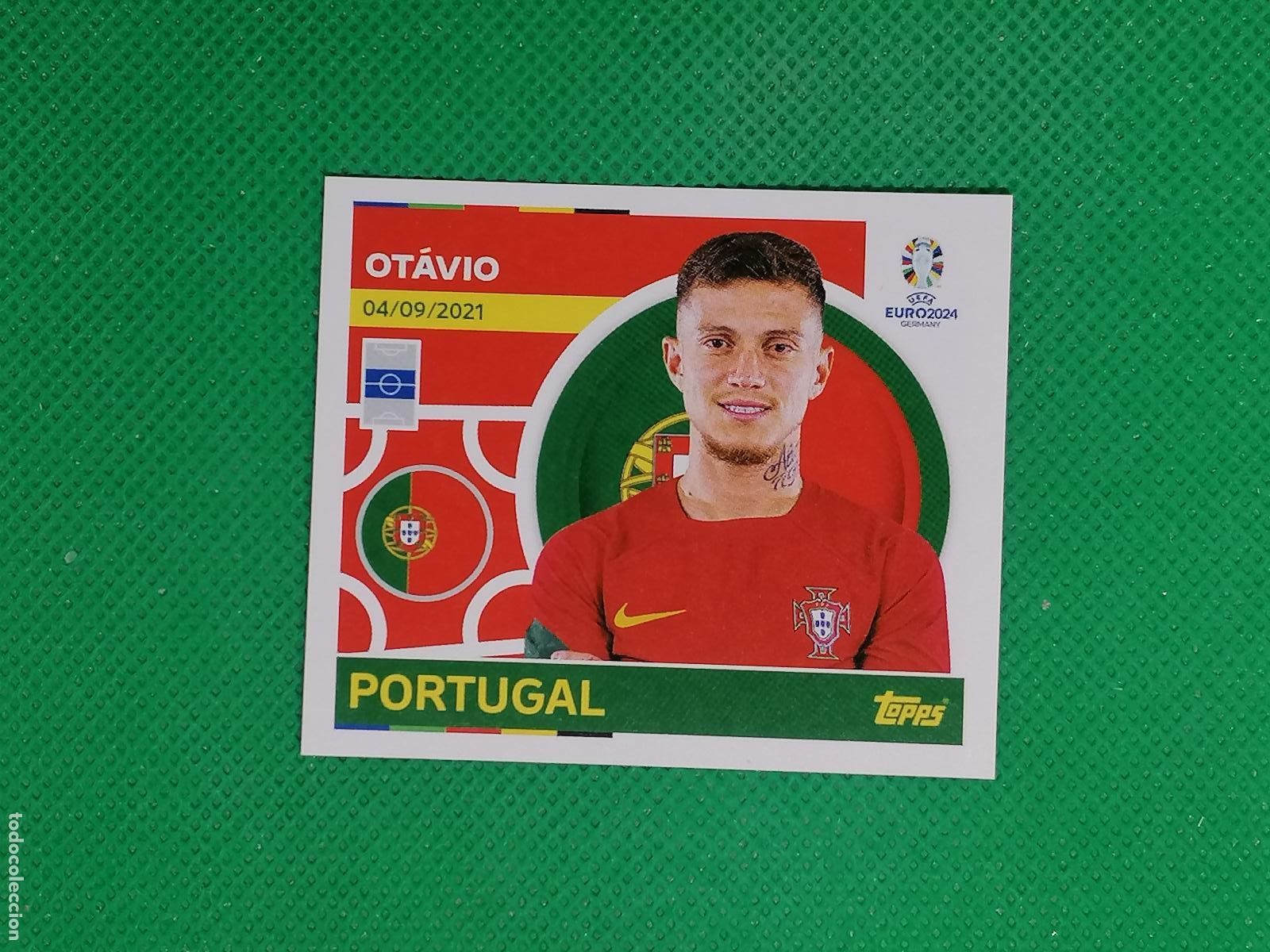 Cromos de F&uacute;tbol: POR 14 POR14 OTAVIO PORTUGAL ⚽ TOPPS EURO 2024 24 GERMANY STICKERS ⚽