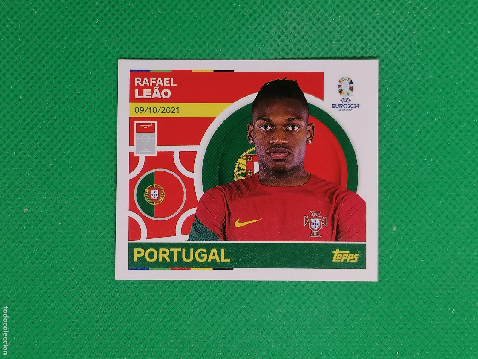 Cromos de F&uacute;tbol: POR 21 POR21 RAPHAEL LEAO PORTUGAL ⚽ TOPPS EURO 2024 24 GERMANY STICKERS ⚽