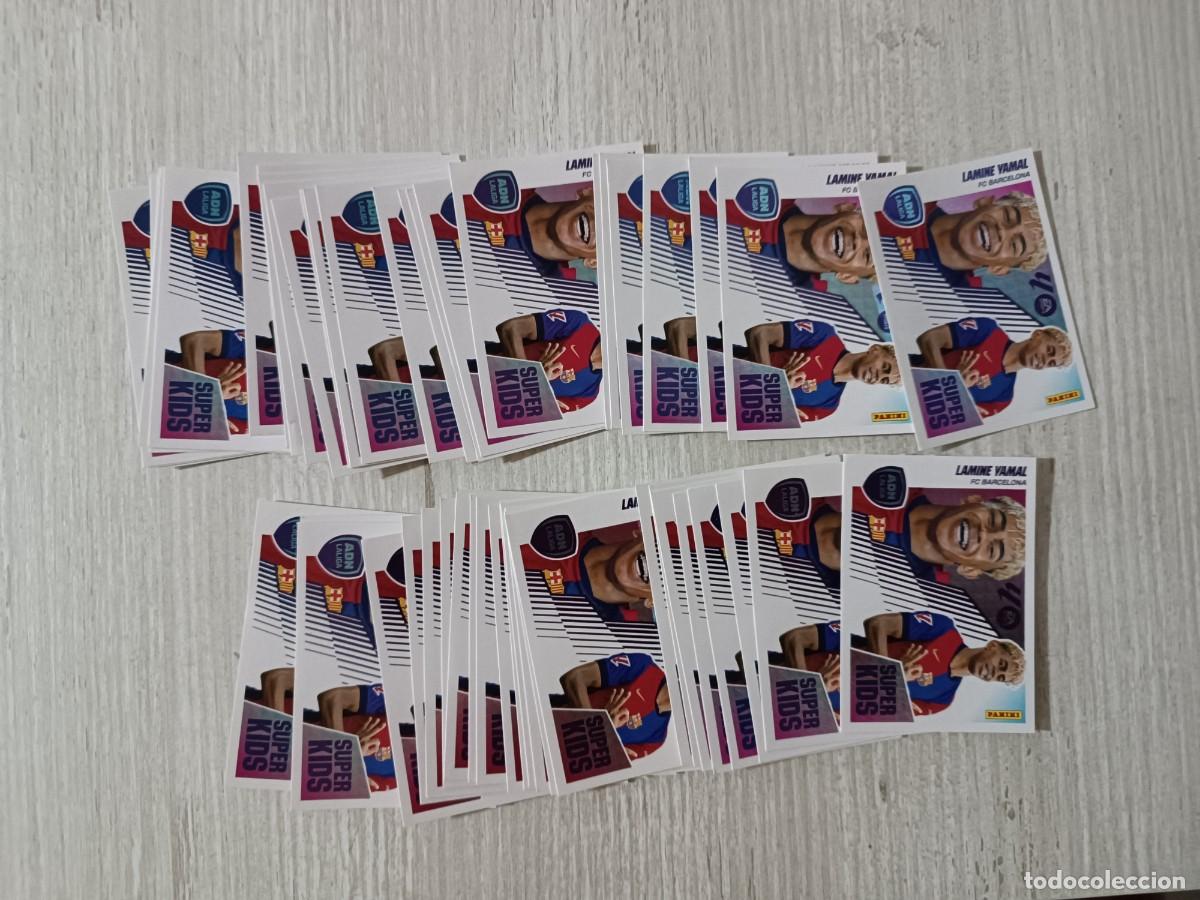 Cromos de F&uacute;tbol: LOTE 53 LAMINE YAMAL SUPER KIDS LIGA ESTE 25 26