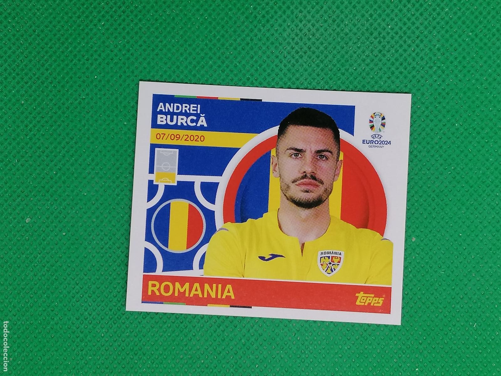 Cromos de F&uacute;tbol: ROM 10 ROM10 ANDREI BURCA RUMANIA ⚽ TOPPS EURO 2024 24 GERMANY STICKERS ⚽