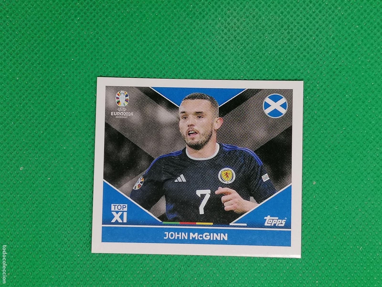 Cromos de F&uacute;tbol: SCO TOP1 SCOTOP1 JOHN MCGINN ESCOCIA ⚽ TOPPS EURO 2024 24 GERMANY STICKERS ⚽