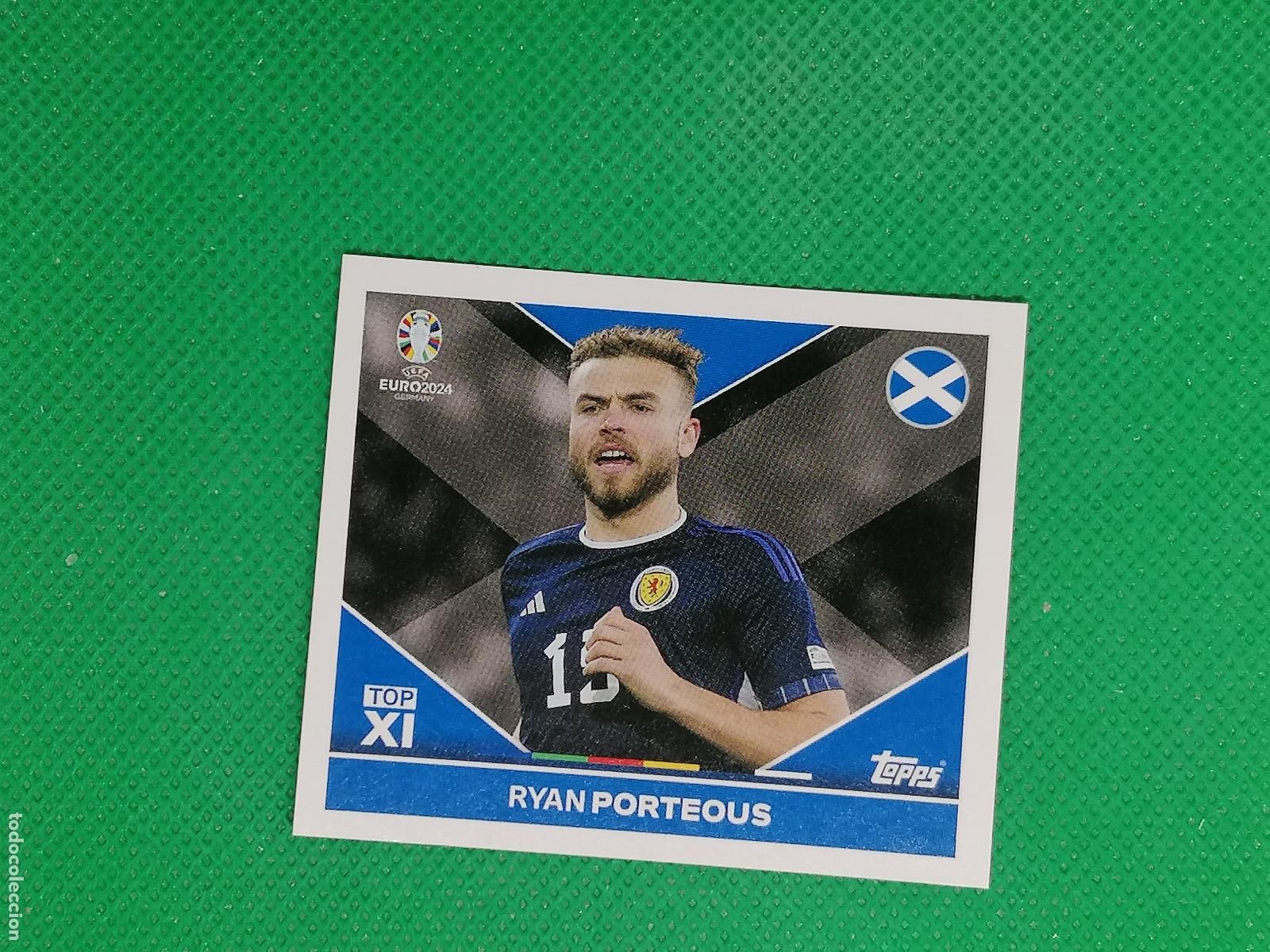 Cromos de F&uacute;tbol: SCO TOP2 SCOTOP2 RYAN PORTEOUS ESCOCIA ⚽ TOPPS EURO 2024 24 GERMANY STICKERS ⚽