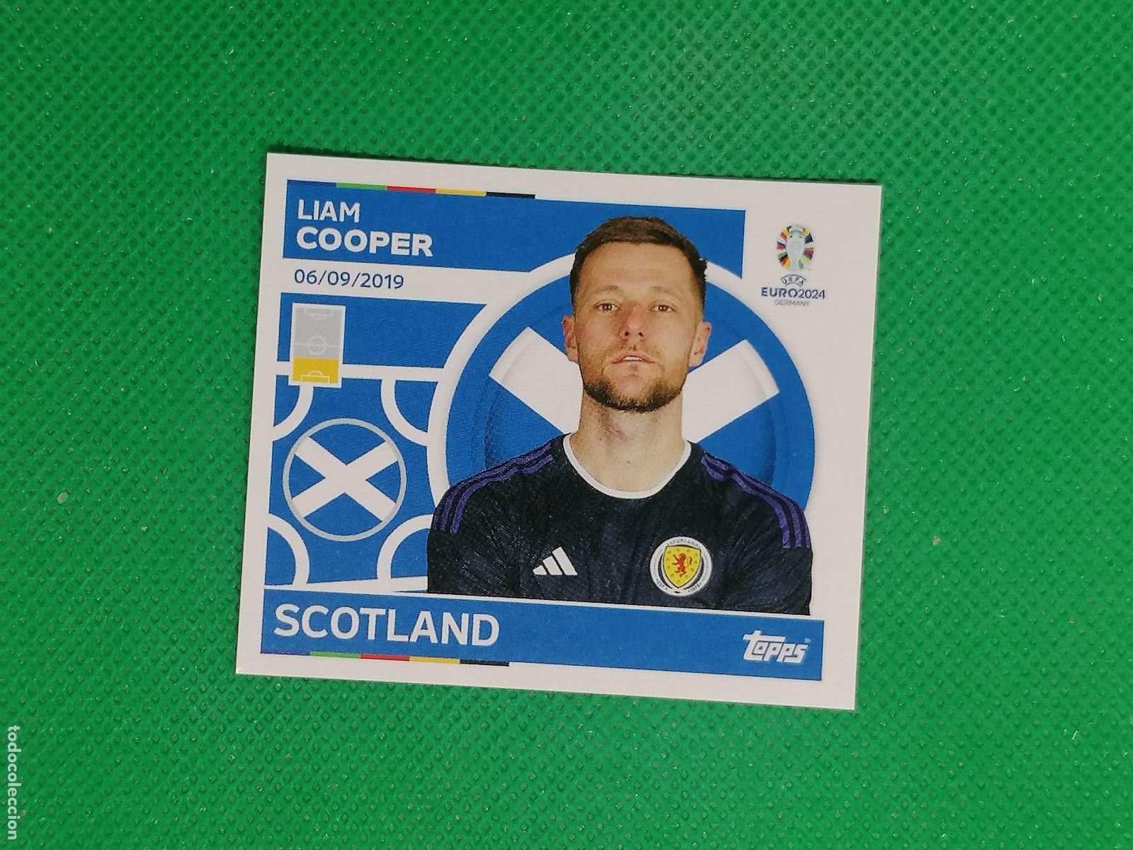 Cromos de F&uacute;tbol: SCO 7 SCO7 LIAM COOPER ESCOCIA ⚽ TOPPS EURO 2024 24 GERMANY STICKERS ⚽