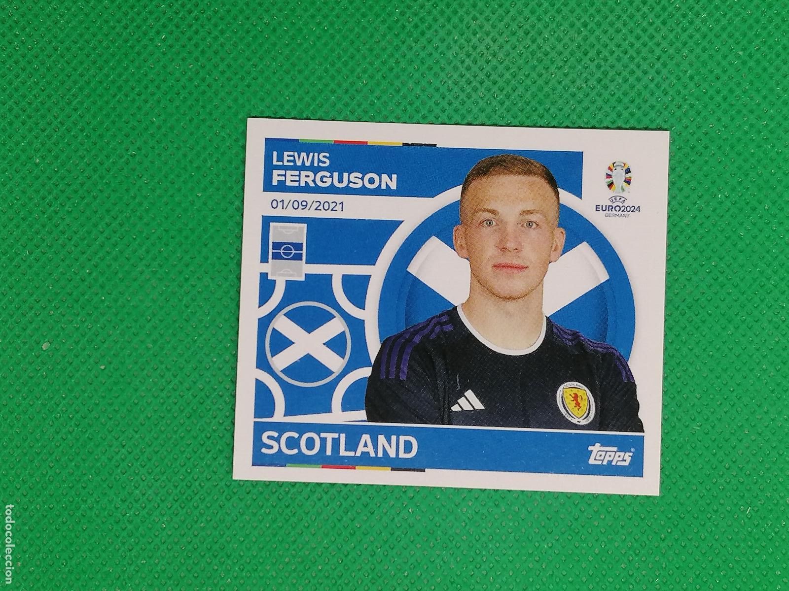 Cromos de F&uacute;tbol: SCO 17 SCO17 LEWIS FERGUSON ESCOCIA ⚽ TOPPS EURO 2024 24 GERMANY STICKERS ⚽