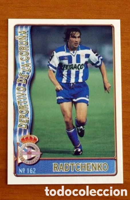 Cromos de F&uacute;tbol: CROMO N150 RADCHENKO BAJA DEPORTIVO DE LA CORU&Ntilde;A MUNDICROMO LAS FICHAS DE LA LIGA 96 97