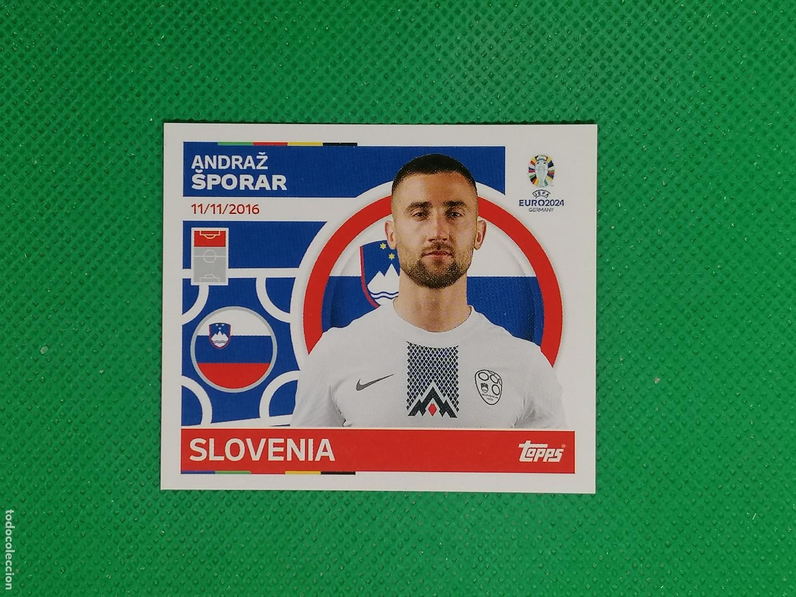 Cromos de F&uacute;tbol: SVN 20 SVN20 ANDRAZ SPORAR ESLOVENIA ⚽ TOPPS EURO 2024 24 GERMANY STICKERS ⚽