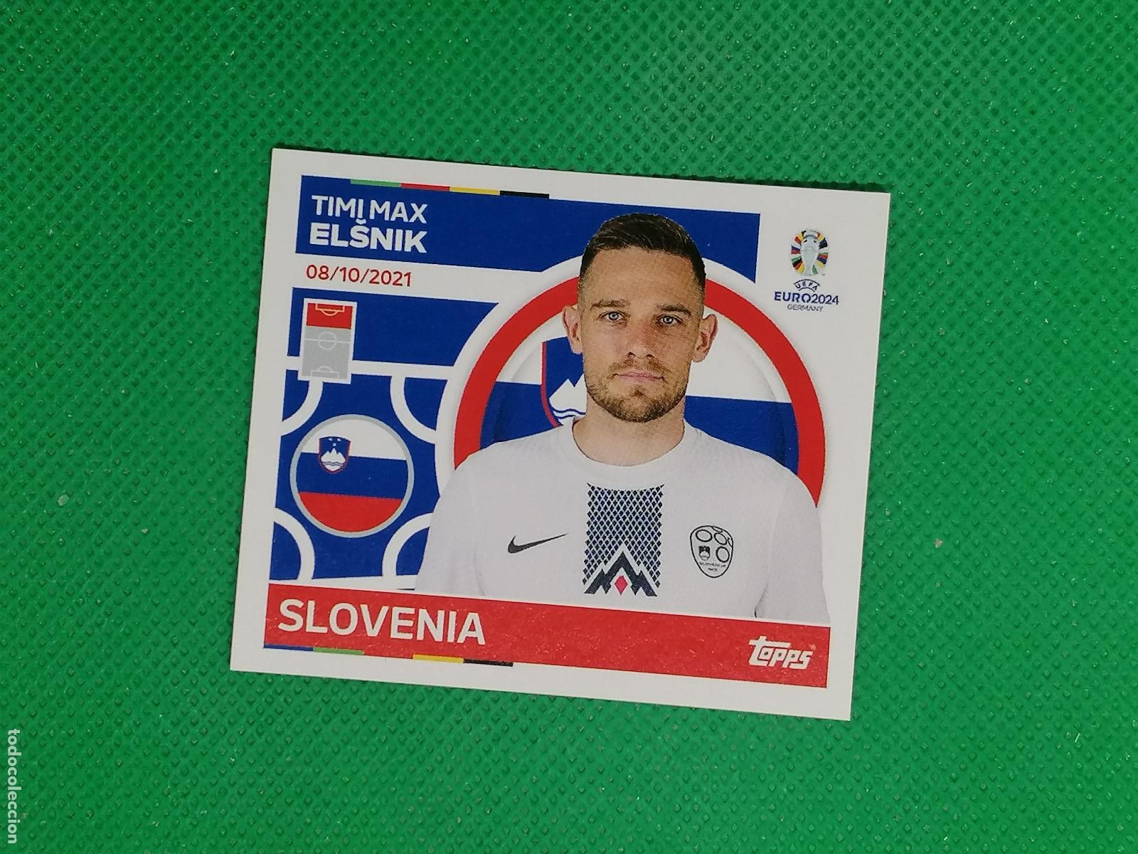 Cromos de F&uacute;tbol: SVN 21 SVN21 TIMI MAX ELSNIK ESLOVENIA ⚽ TOPPS EURO 2024 24 GERMANY STICKERS ⚽